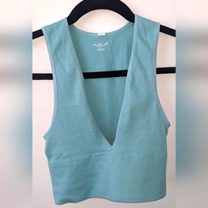 Urban Outfitters Seamless Plunge Bra Top